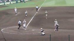 これだけは絶対に落とせない！9回1点差で高々と上がったフライ 市和歌山の捕手が大事に大事にポケットキャッチ