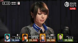 こっちが来るなら先に言ってよー！美人雀士、リーチ後のドラ引きに目がまんまる「いい顔ｗ」／麻雀・Mリーグ