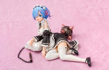 残りわずか】 リゼロ レム 1/7 フィギュア メイド - フィギュア