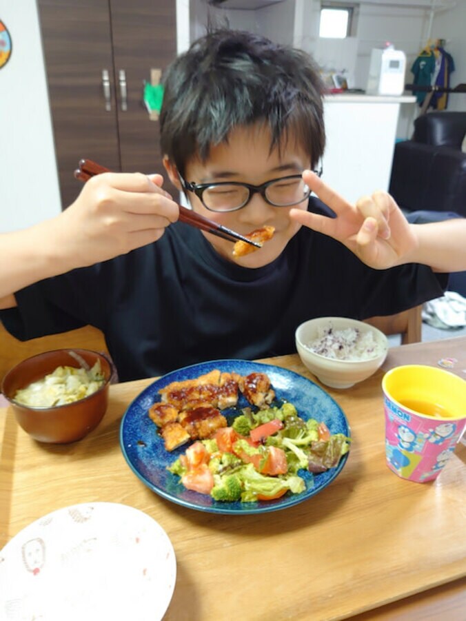  山田花子、長男に1番美味しいと褒められた料理「喜んでるので良かった」  1枚目