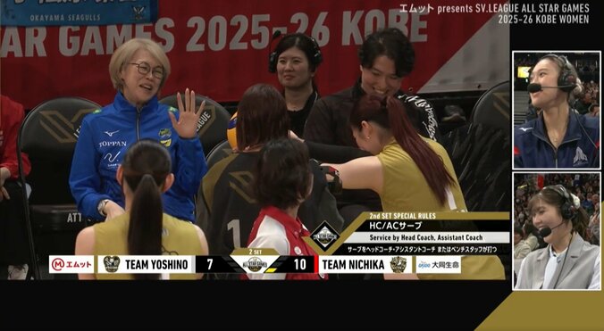 女子バレーで異例の光景 選手全員でコーチに懇願 まさかの展開にアリーナざわめき 4枚目