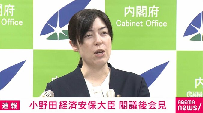 小野田紀美大臣