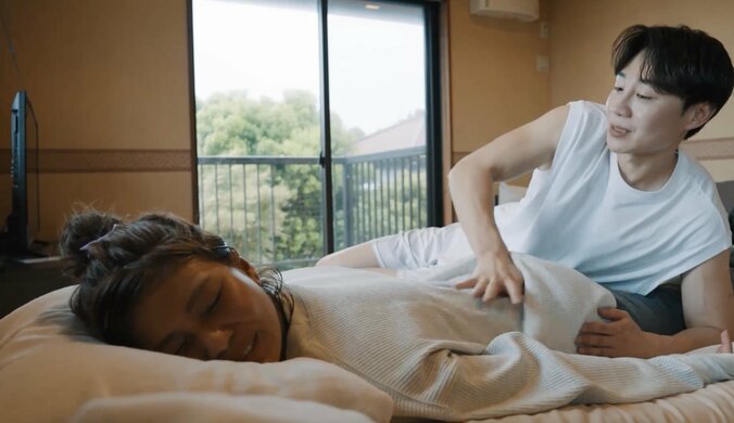 【写真・画像】「あいのり」出身の39歳シンママ美女 豊満ボディを韓国人イケメンが絶賛「いい体だと思います」　2枚目