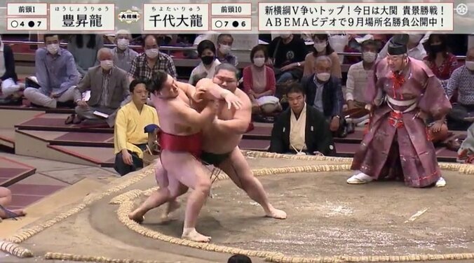 「あの体勢から残すのか！」相撲ファンが興奮 豊昇龍の劇的な逆転劇 1枚目