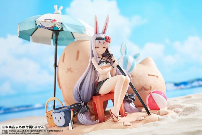 【写真・画像】『アズールレーン』より「島風」が着せ替え「小休憩のサマーアイランド」の姿でフィギュア化！予約受付中　16枚目