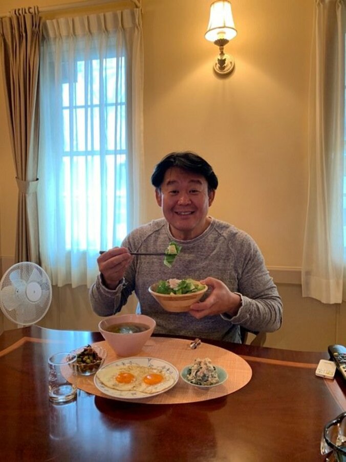 花田虎上、1つしか食べられなかった朝食「こんなことは初めて」 1枚目