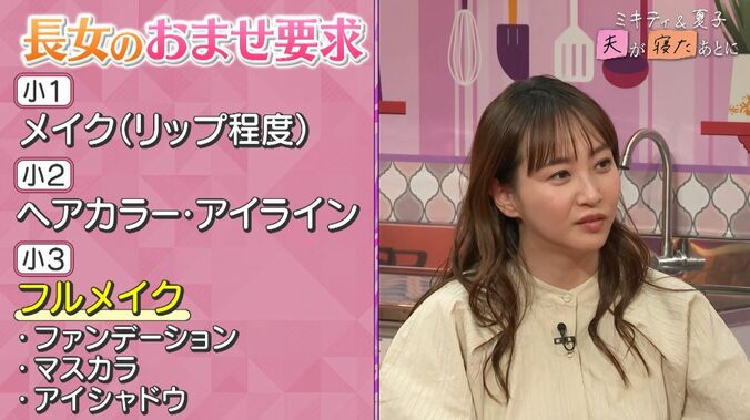 【写真・画像】有名芸人の11歳年下妻、9歳長女が「髪を染めてメイクしたい」と言い出し…夫の対応を明かす　2枚目