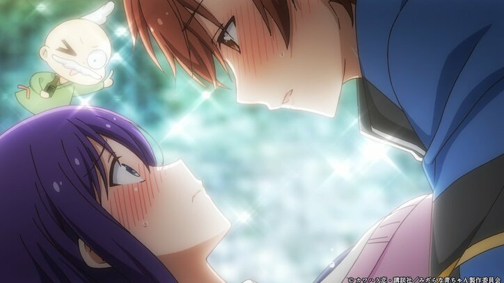 アニメ「みだらな青ちゃんは勉強ができない」第8話先行カット公開! 木嶋を“コーフン”させる計画とは…?