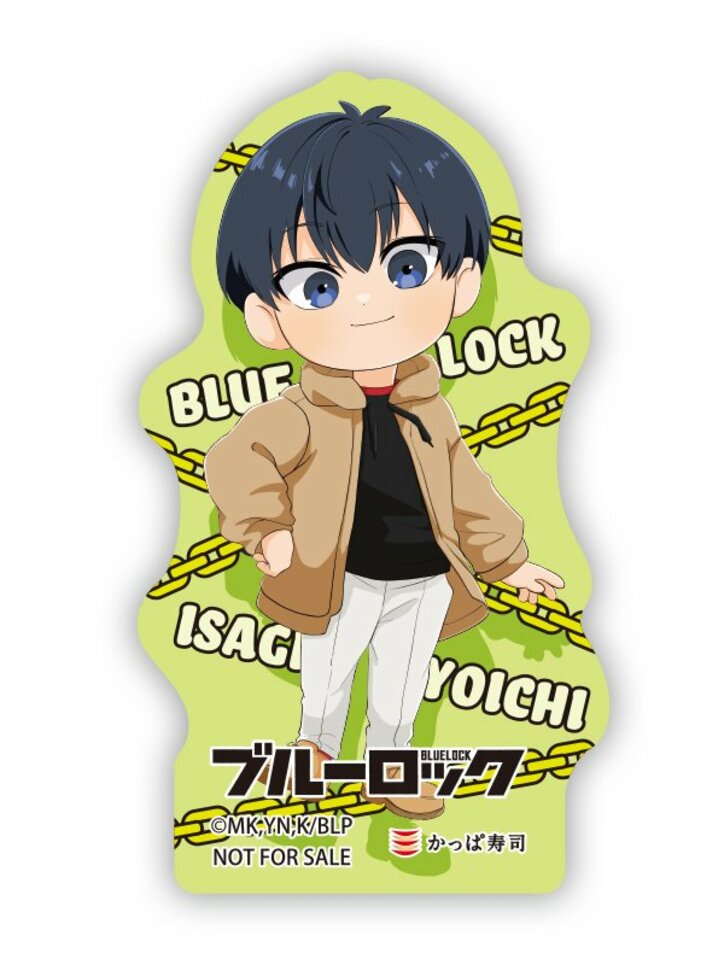 【写真・画像】劇場アニメ『ブルーロック』×かっぱ寿司コラボ第2弾!オリジナルステッカー付きコラボメニューは4月25日から 4枚目