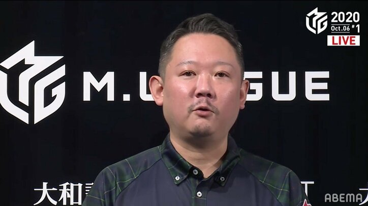 村上淳、開幕初戦からリーチ5発で圧勝  解説者も「ずっとリーチって言ってる！」／麻雀・Mリーグ