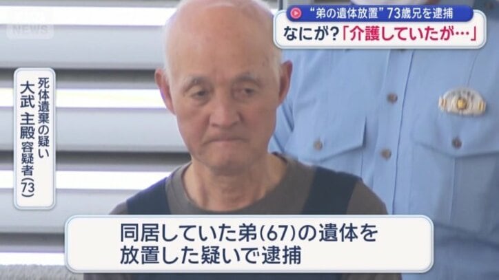 大武主殿容疑者