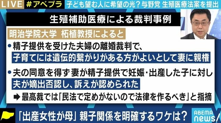 「女性の健康の保護、産まれてくる子どもの福祉が基本理念」与野党が提出した生殖補助医療法案の目的とは