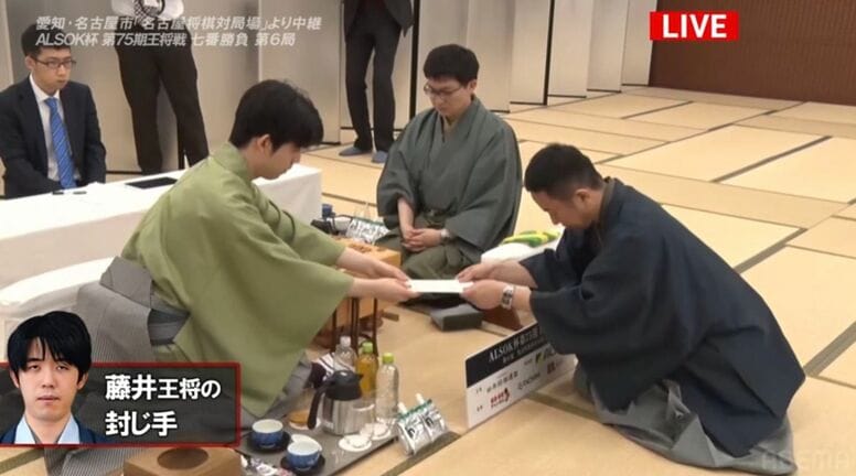 「殴り合いと言ってもいい」藤井王将が55手目を封じる 永瀬九段との激戦はフルセットか、決着か！大注目の勝負は2日目へ／将棋・王将戦第6局