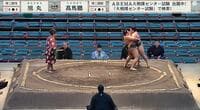 20歳の序二段力士が「超スローで、超きれい」なうっちゃり炸裂! 館内驚きと喝采