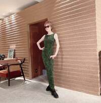 小柳ルミ子『ロングワンピのお値段‼️』