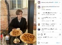 岩田剛典の優雅なブレイクタイムショットに「きゃー彼氏感」「王子様すぎる」とファン歓喜