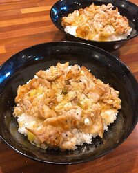 みきママ『豚バラ肉で塩カルビ丼です！！』