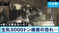 生乳廃棄 防ぐ方策はないの？