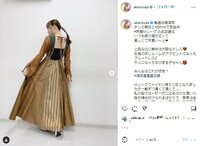須田亜香里の美背中あらわなドレス姿に「ディズニーのお姫様みたい」「スタイル良くてドキドキ」の声