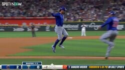 スキップしながらホームイン！「すごい打球」「さすスワンソン」鈴木誠也の同僚スラッガー、今季初安打が119メートル弾となり喜び爆発の瞬間