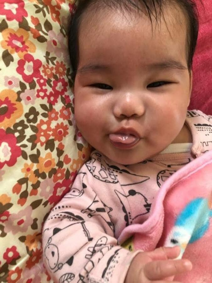  たんぽぽ・白鳥、娘がずっと言っていること「歯が生えるんですかねぇ」  1枚目