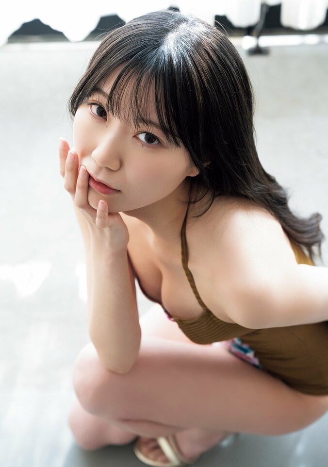 アイドル・苗加結菜、和室でまったり見せるナチュラルボディ 『旬撮GIRL Vol.27』誌面カット 3枚目