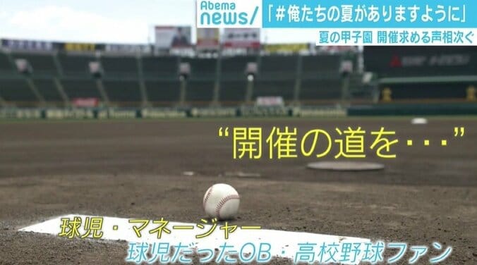 夏の甲子園“戦後初”の中止 Twitterでは「#俺たちの夏がありますように」投稿も 1枚目