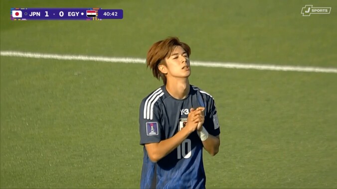 ファン衝撃！日本代表10番の“神ターン”が「うますぎる」「ワクワクするよね」大関友翔が敵を翻弄した瞬間【U-20W杯】 3枚目
