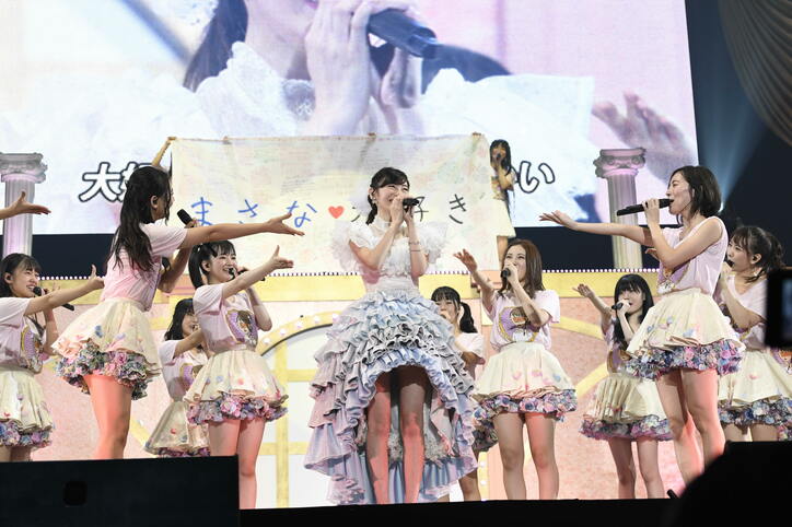 SKE48大矢真那、涙の卒業コンサート「50歳まで居ちゃいたいくらいSKE48が好き」