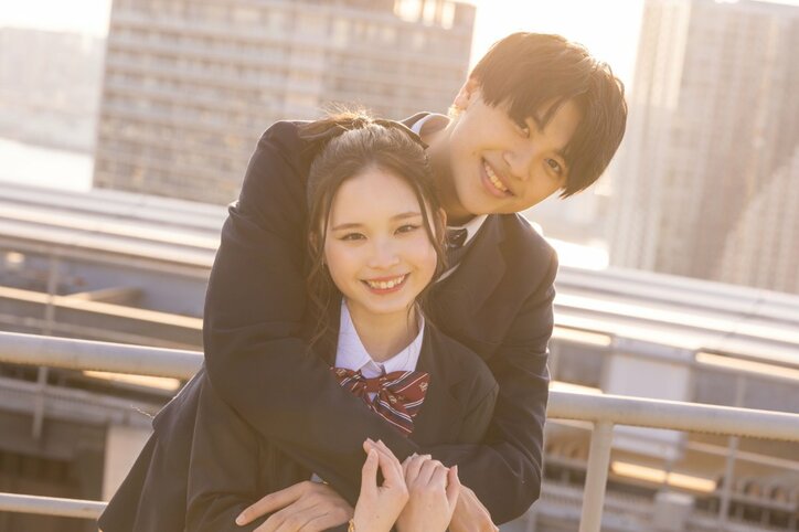 ぎゅっと抱きしめ、まさかキス！？身長差カップル・たすく＆えみりのイチャイチャにゆいPら大興奮『恋ステ 2023春～Sweet Orange Memory～』