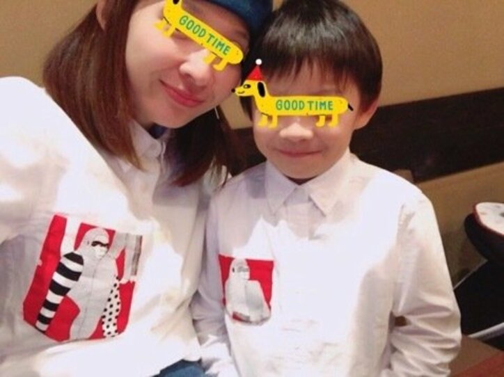 織田信成、家族お揃いの妻手作り服を公開「さすが我が妻」