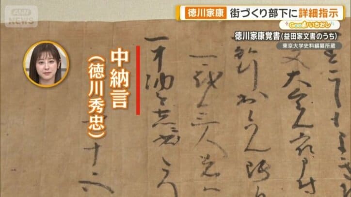 家康の息子　中納言（徳川秀忠）