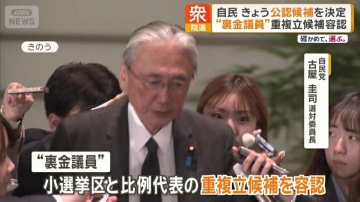 “裏金議員”は…