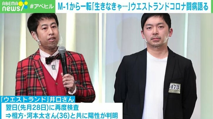 M-1から一転「“生きなきゃ”と」 ウエストランド井口語るコロナ闘病「薬は多い時で1日40錠近く」