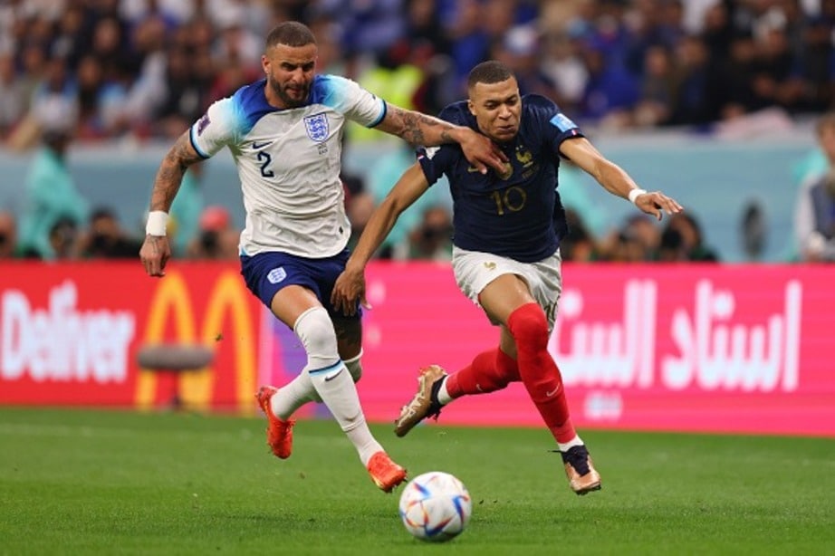 ［W杯マッチ59］ケインは2度目のPKを決められず……　ムバッペを封じられても問題なしのフランスがイングランドを撃破