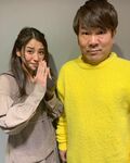 岡副麻希＆藤本敏史の2ショットが「美女と野獣!!」「顔の大きさが違いすぎる笑」と話題