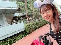 川崎希『ディズニー行ってきます♡』