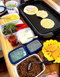 北斗晶『タコスでお昼ご飯』