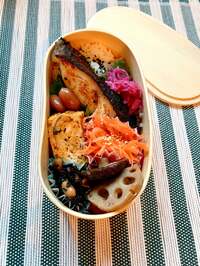 飯田圭織『息子弁当♪♪定番☆銀だら西京焼き☆』