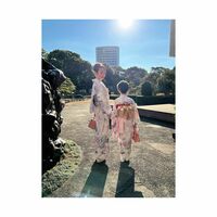 神田うの『娘と久々にお着物を着てお初釜に参加して参りました☺️』