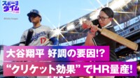 【映像】大谷翔平、好調でHR量産!要因はクリケットバット!?