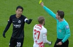 鎌田大地は途中交代、長谷部誠はあわや乱闘騒ぎの警告…　フランクフルト、敵地でライプツィヒに手痛い敗戦