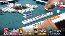 放送席も「シェー！」と絶叫 闇の会場で輝いた“お宝ごっそり”裏ドラ3枚に興奮止まらず／麻雀・Mリーグ