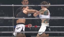 「バキって音がした」女子OFGで鼻が折れ曲がる衝撃KO！　戦慄の右に「鼻が…鼻が折れている！」解説席も騒然