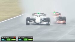 「マジかよ」覚醒したホンダの若きエース、“たった1周の”チャンスで雨中の衝撃オーバーテイク「狙ってましたね」解説者も称賛