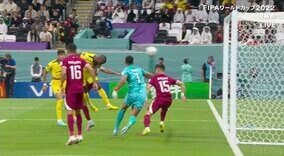 開始3分、歓喜のW杯オープニングゴールがVARでまさかの取り消し 幻となった開幕弾にファンも困惑「どこがオフサイドだよ！」