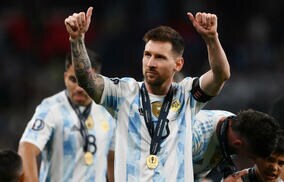 フィナリッシマ制覇のアルゼンチン、メッシが32戦無敗に「勝つことに慣れることは良いこと」