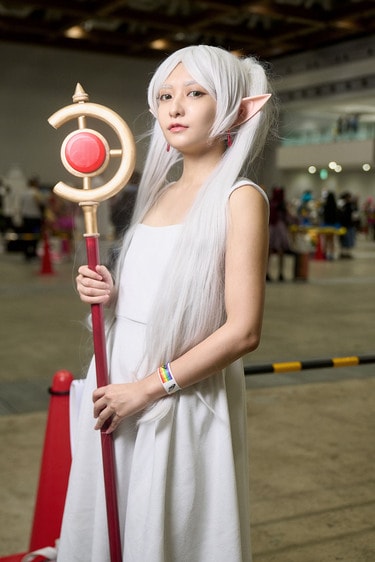 ファッション通販 安い 夏らしいワンピースにこだわり！『葬送のフリーレン』美麗 コスプレウィッグ