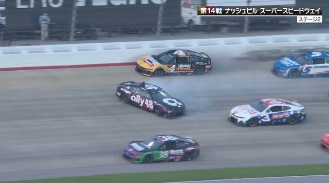 3台多重クラッシュのシーン