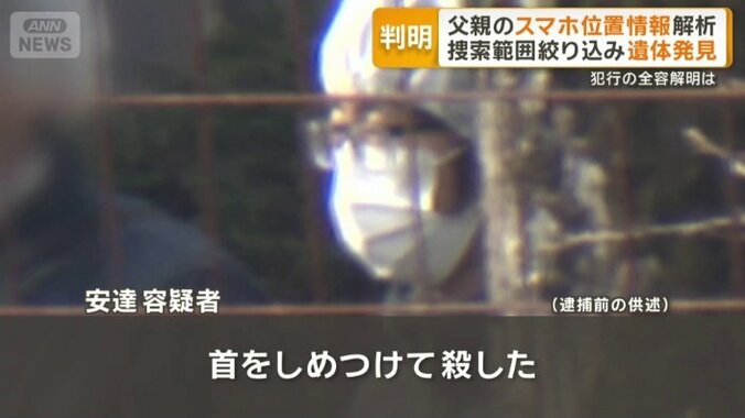 安達容疑者
